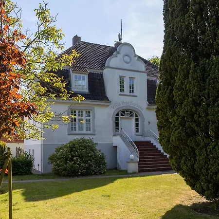 Villa Friedericia, Wohnung 3-Hochparterre Links Wyk auf Föhr Buitenkant foto